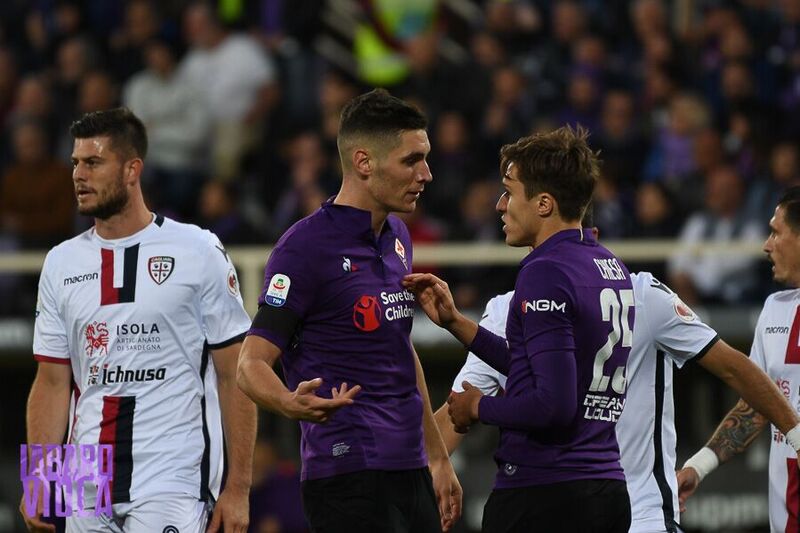 Chiesa non sfonda il muro Cragno. A Veretout risponde Pavoletti, la Fiorentina si ferma, è 1-1