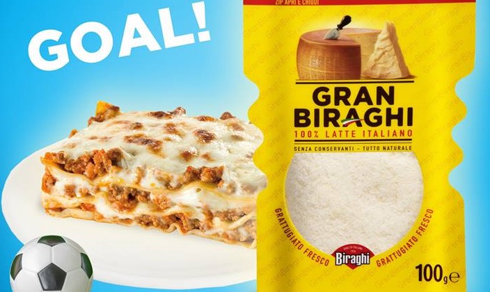Assist di Lasagna e gol di Biraghi. La marca di formaggi si inventa una pubblicità divertentissima