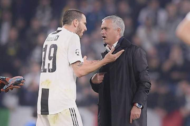 Bonucci e una lezione ridicola a Mourinho. Ecco perche non se la poteva permettere