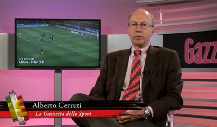 Cerruti su Pioli:”Se i calciatori in campo sbagliano i gol, la colpa è più loro che del tecnico”