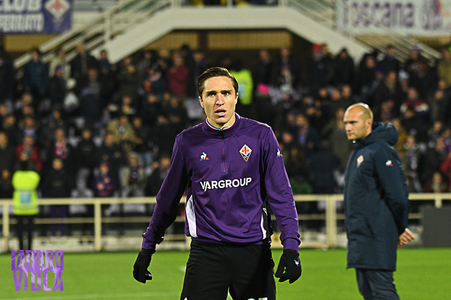 Goool della Fiorentina! Chiesa si mette in proprio e porta in vantaggio i viola!