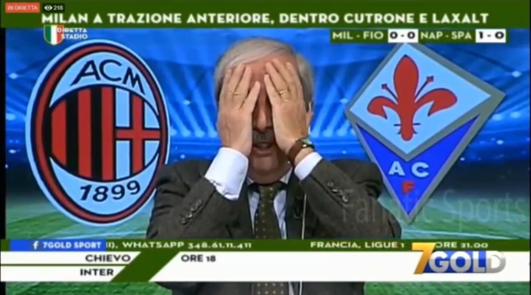 La Fiorentina vince, Chiesa segna e Tiziano Crudeli in diretta non la prende benissimo VIDEO