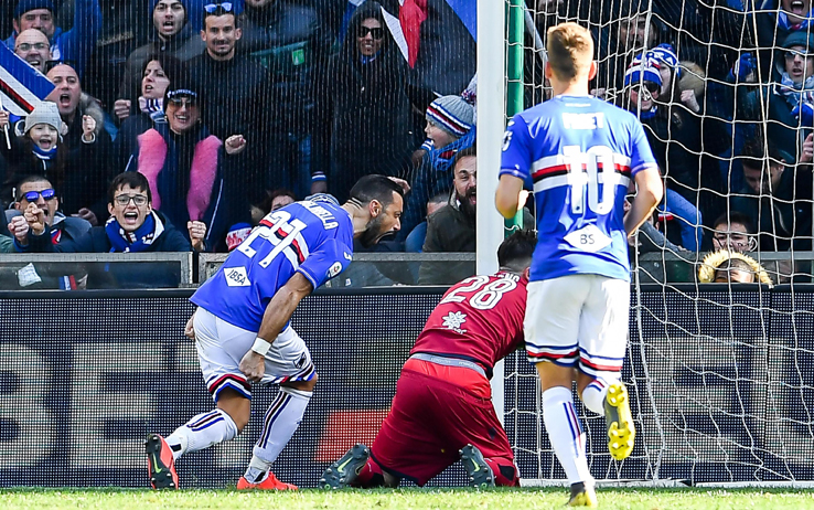 Cosa avrebbero detto i vari fenomeni se il tuffo di Gabbiadini l’avesse fatto Chiesa? Quaglia fa il ragazzino