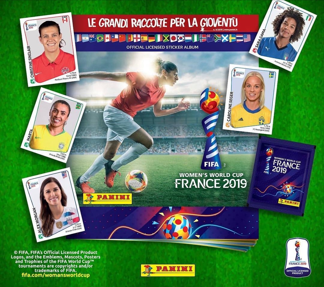 Panini, nuovo album in edicola ma stavolta sarà di calcio femminile…