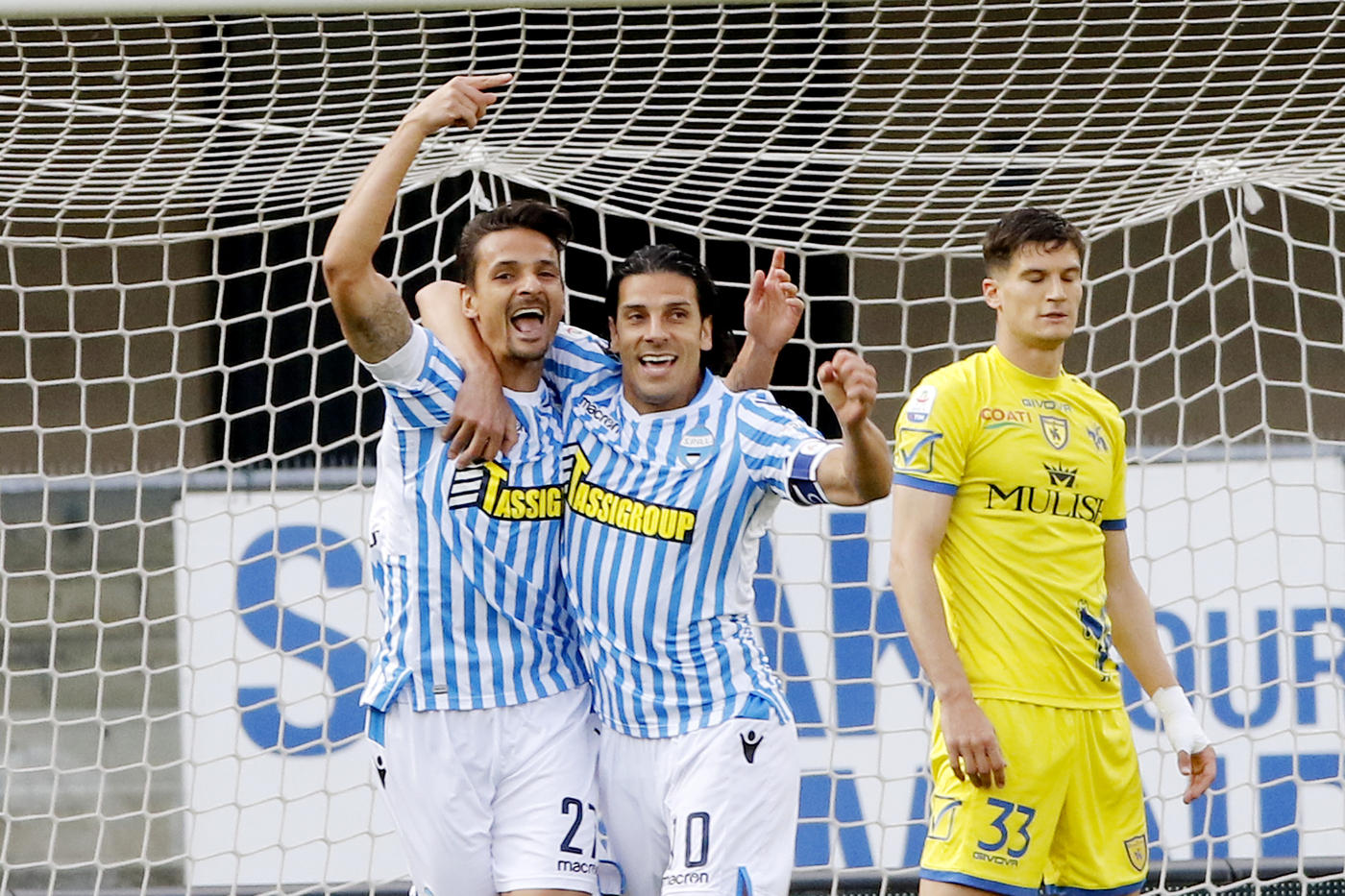 La Spal fa poker contro il Chievo e supera la Fiorentina mandandola al tredicesimo posto in classifica
