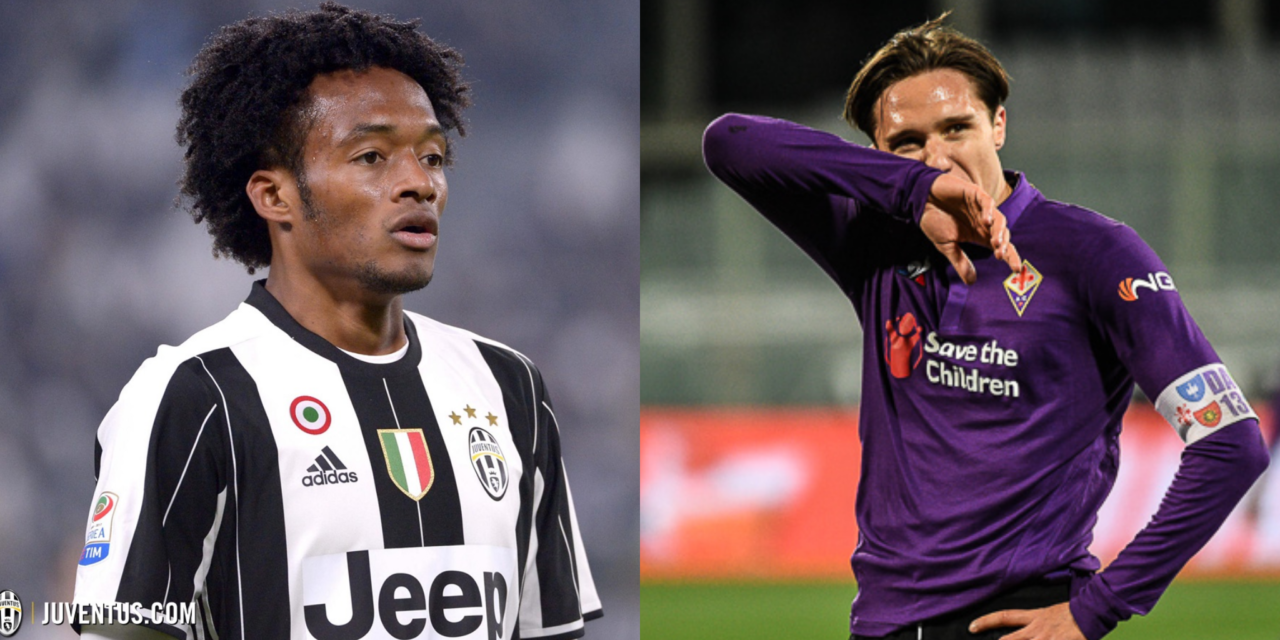 Clamoroso, Cuadrado potrebbe tornare a Firenze. La Juventus lavora allo scambio con Chiesa