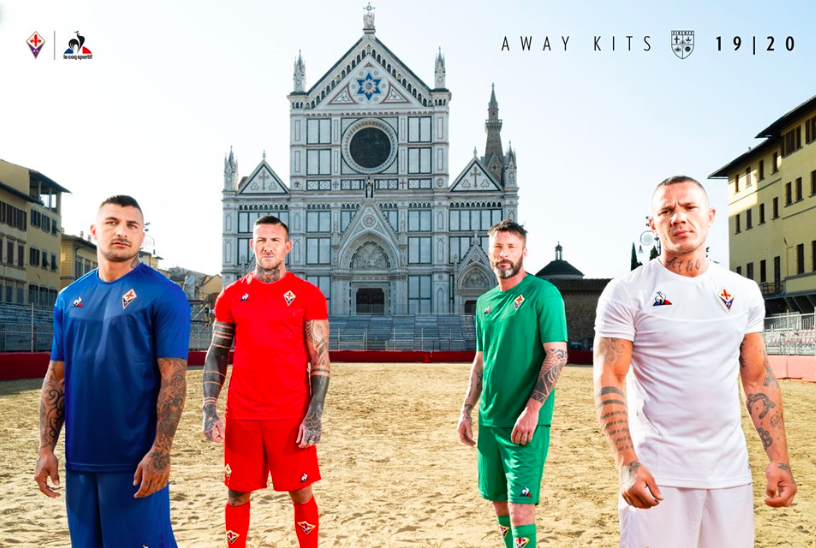 Svelate le nuove maglie da trasferta in occasione della finale del Calcio Storico fiorentino