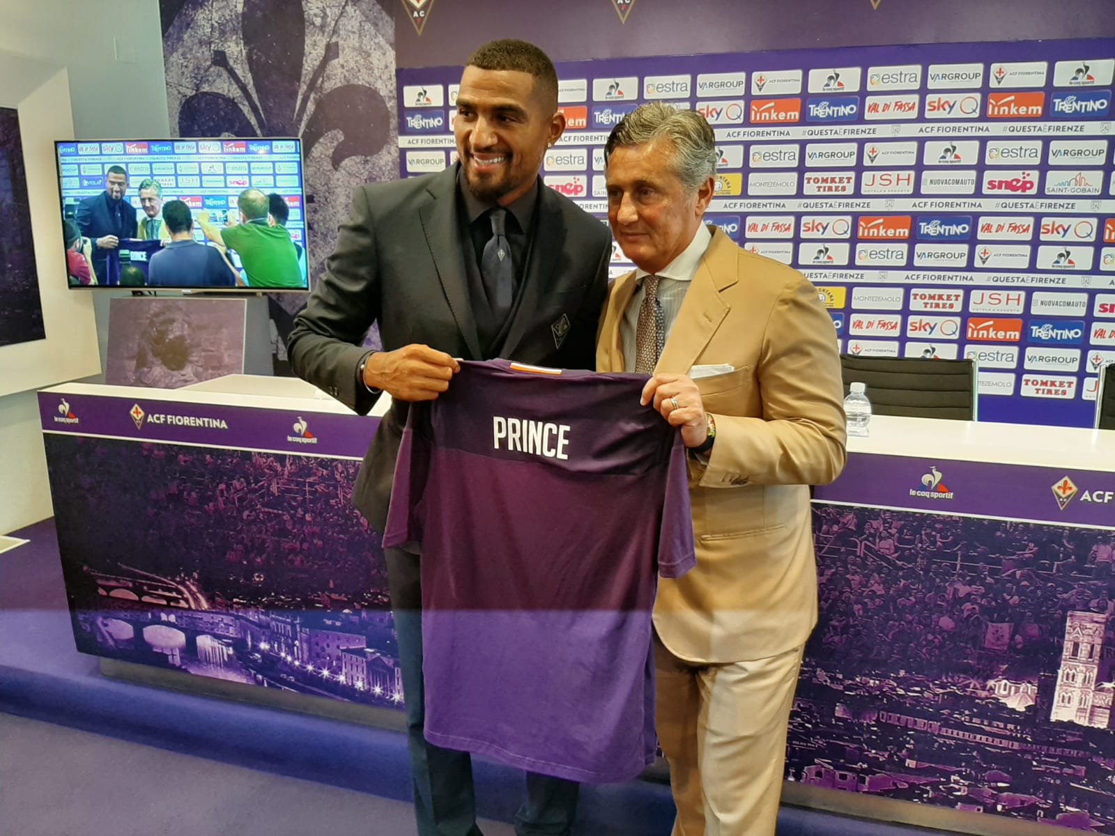 Pradè: “Boateng può rappresentare il bello di Firenze. Ora è maturato, non ho più dubbi su di lui”