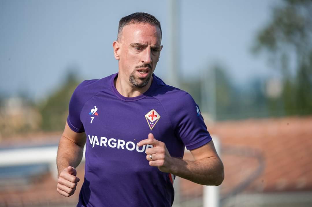 Una bella notizia per la Fiorentina, Ribery fra 10 giorni tornerà ad allenarsi con il gruppo