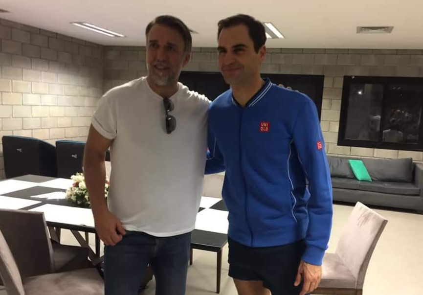 [FOTO] Batistuta fa visita a Roger Federer: “Che bella rimpatriata, è sempre un piacere vederti!”