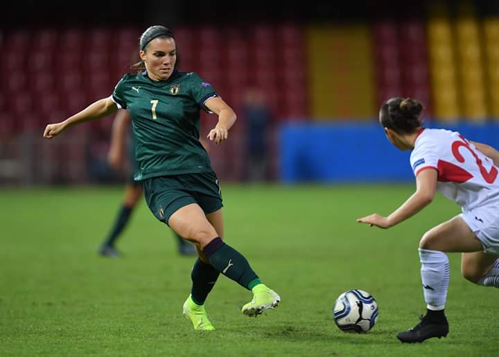 Italia Women’s a valanga sulla Georgia, 6-0. A segno il capitano viola Guagni e Linari. Il tabellino