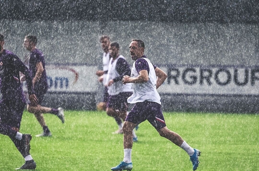 Ribery torna ad allenarsi dopo l’infortunio al ginocchio. L’annuncio dalla Fiorentina