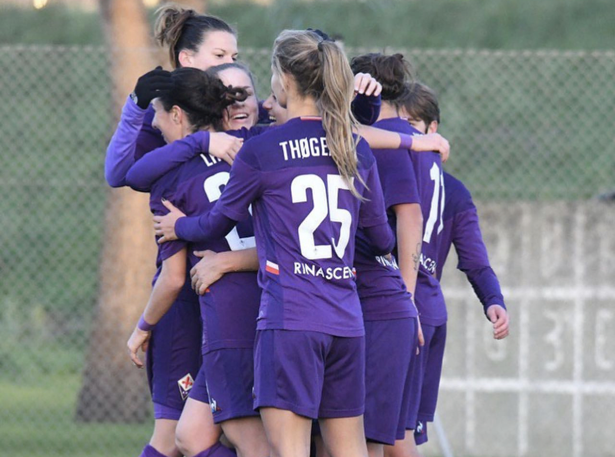 La Fiorentina Women’s batte il Ravenna 5-0 e vola ai quarti di Coppa Italia