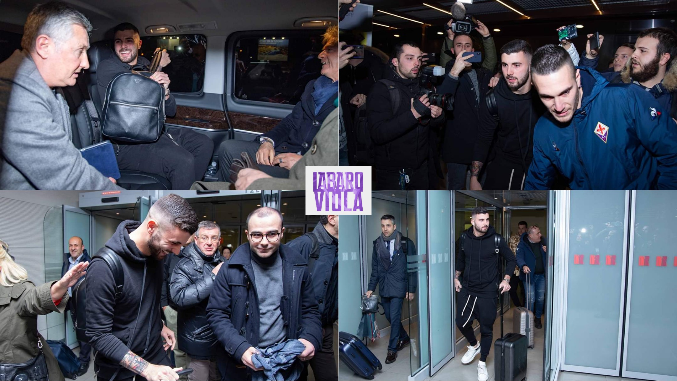 Le prime immagini di Cutrone a Firenze, sbarcato tra tanti tifosi viola. Le foto del suo arrivo