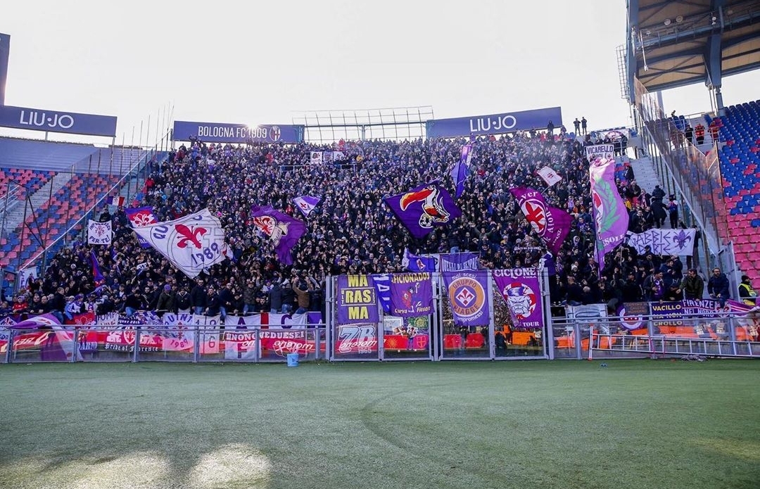 Kevin Iachini elogia i tifosi viola presenti a Bologna lunedì scorso: “Che bellezza..💜”