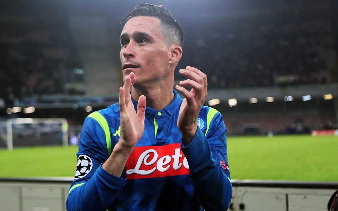 “La Fiorentina vuole Callejon, arriverebbe a Firenze a parametro  zero in caso di partenza di Chiesa”