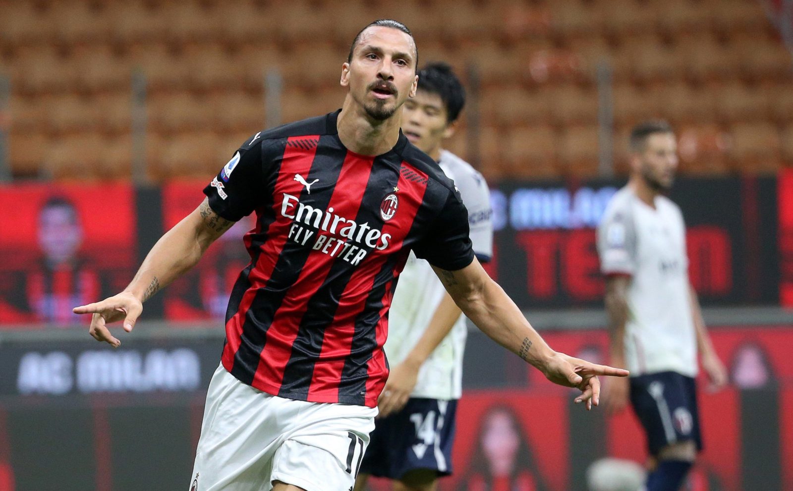 Al 9′ Milan in vantaggio contro la Fiorentina al Franchi. Ibrahimovic sblocca la gara