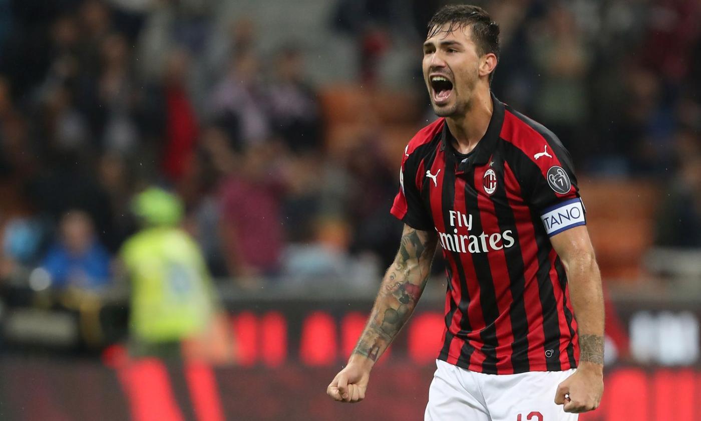 Milan-Fiorentina 1-0 a San Siro. Al 17′ Romagnoli porta in vantaggio i rossoneri