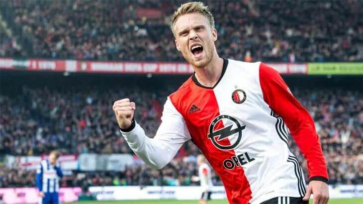 TMW, Fiorentina su Jorgensen del Feyenoord: può arrivare in prestito con diritto di riscatto