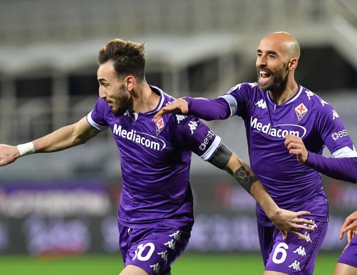Classifica Serie A, la Fiorentina sale a venticinque punti
