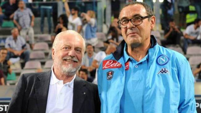 Retroscena Sportitalia, De Laurentiis ha chiesto a Sarri di tornare, l’allenatore ha detto no