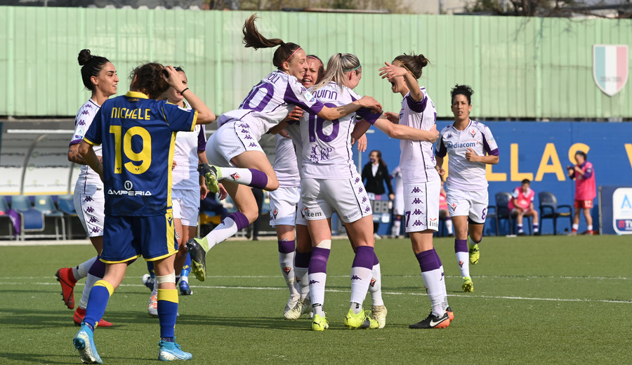 La Fiorentina Femminile torna alla vittoria, 2-0 contro l’Hellas Verona. Ora è quinta in classifica