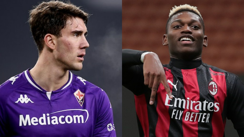 Sport Mediaset, il Milan vuole Vlahovic, la Fiorentina chiede 40 milioni, idea offrire Leao in cambio