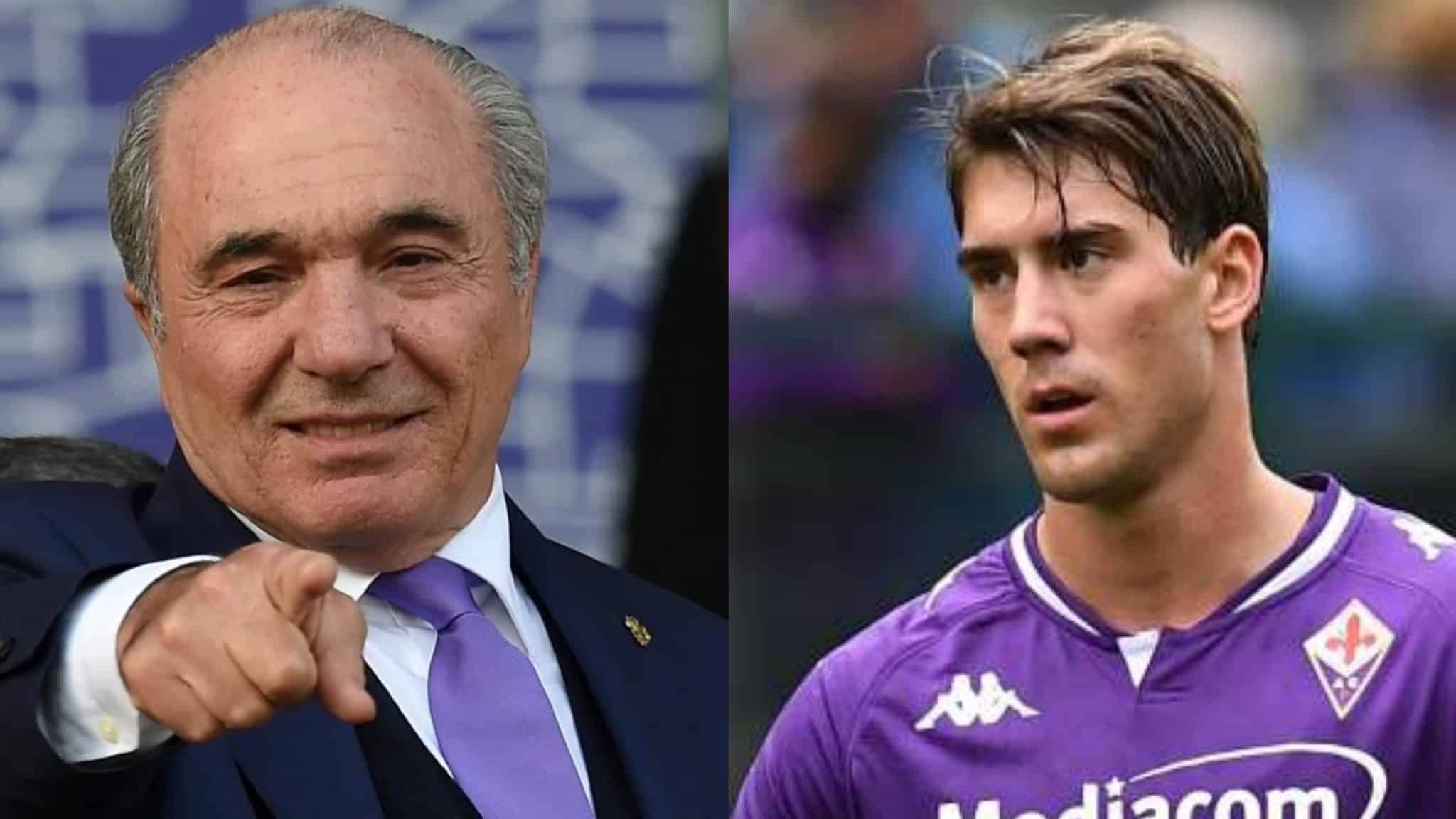 Commisso rivela: “Ho parlato con Vlahovic e credo resti alla Fiorentina. Solo con 100 milioni…”