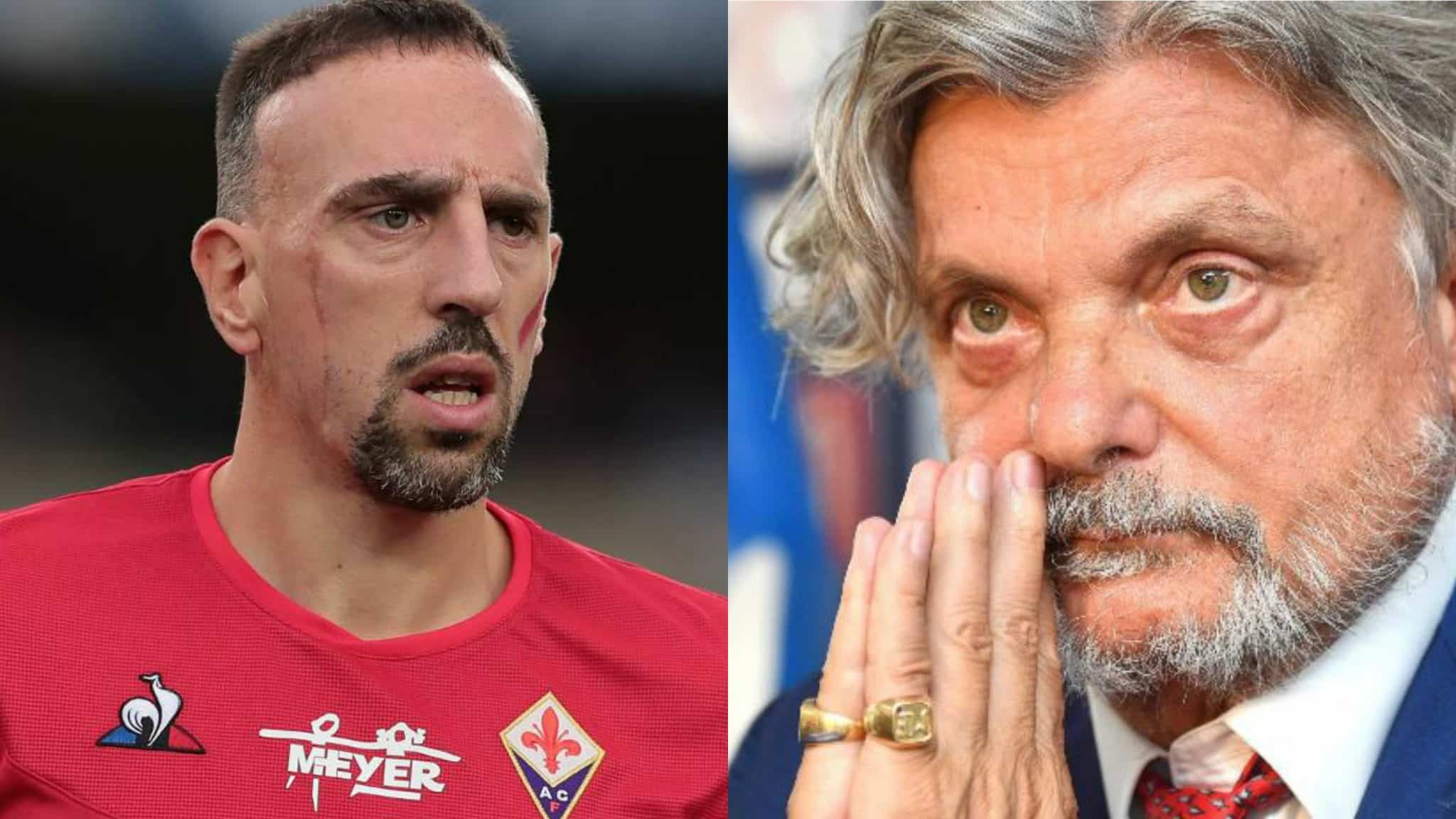 Ribery snobbato da tutti, è ancora svincolato, anche Ferrero dice no: “Con me non viene alla Samp”