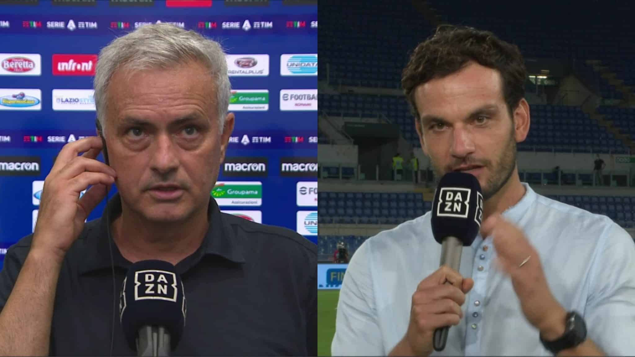 Mourinho, frecciata a Parolo: “Complimenti per la vittoria”. La risposta: “Non sono di parte”