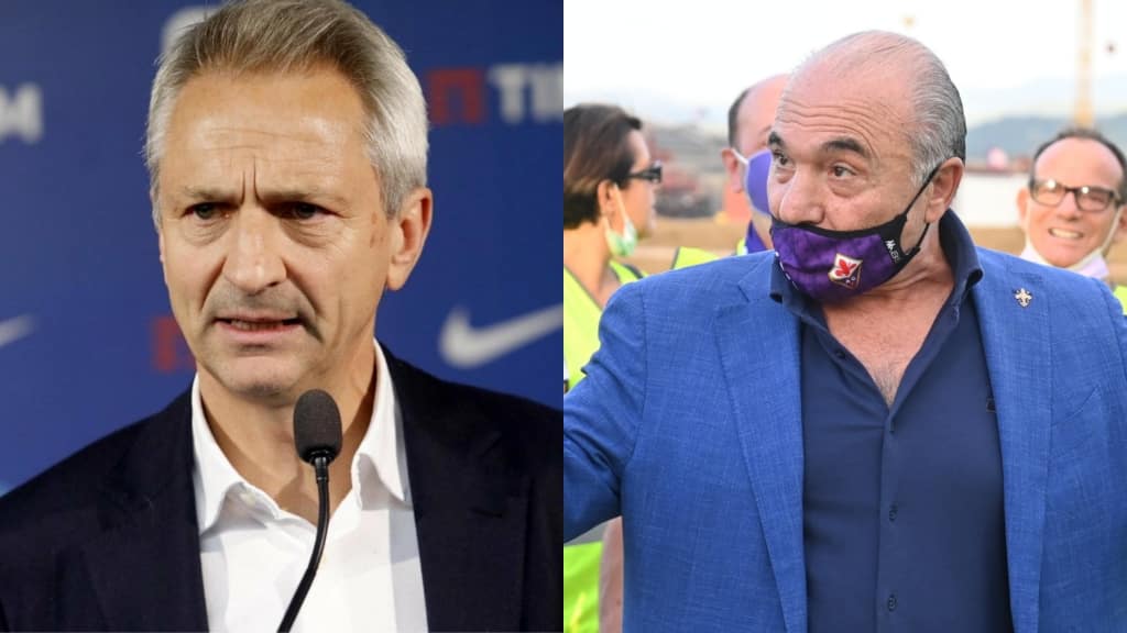 Dal Pino sta con la Fiorentina: “Il danno economico da Vlahovic è grande, soldi a privati”