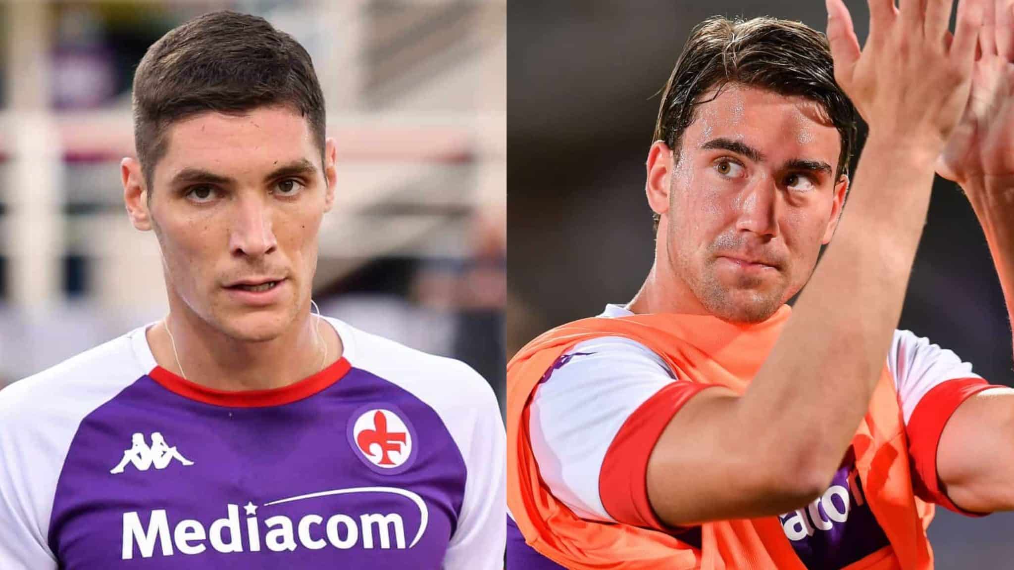 Tuttosport, Milenkovic e Vlahovic nel mirino del Milan: parteciperà all’asta per il bomber?