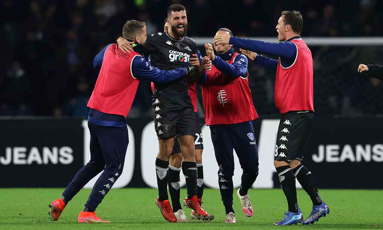 L’Empoli manda la Fiorentina a soli 6 punti dalla Champions League. Napoli perde in casa 0-1