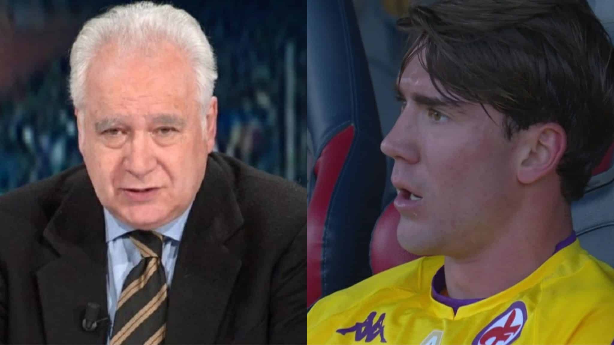 Sconcerti: “Vlahovic come Chinaglia. Fiorentina può entrare grazie ai buchi di Juve, Lazio e Roma”