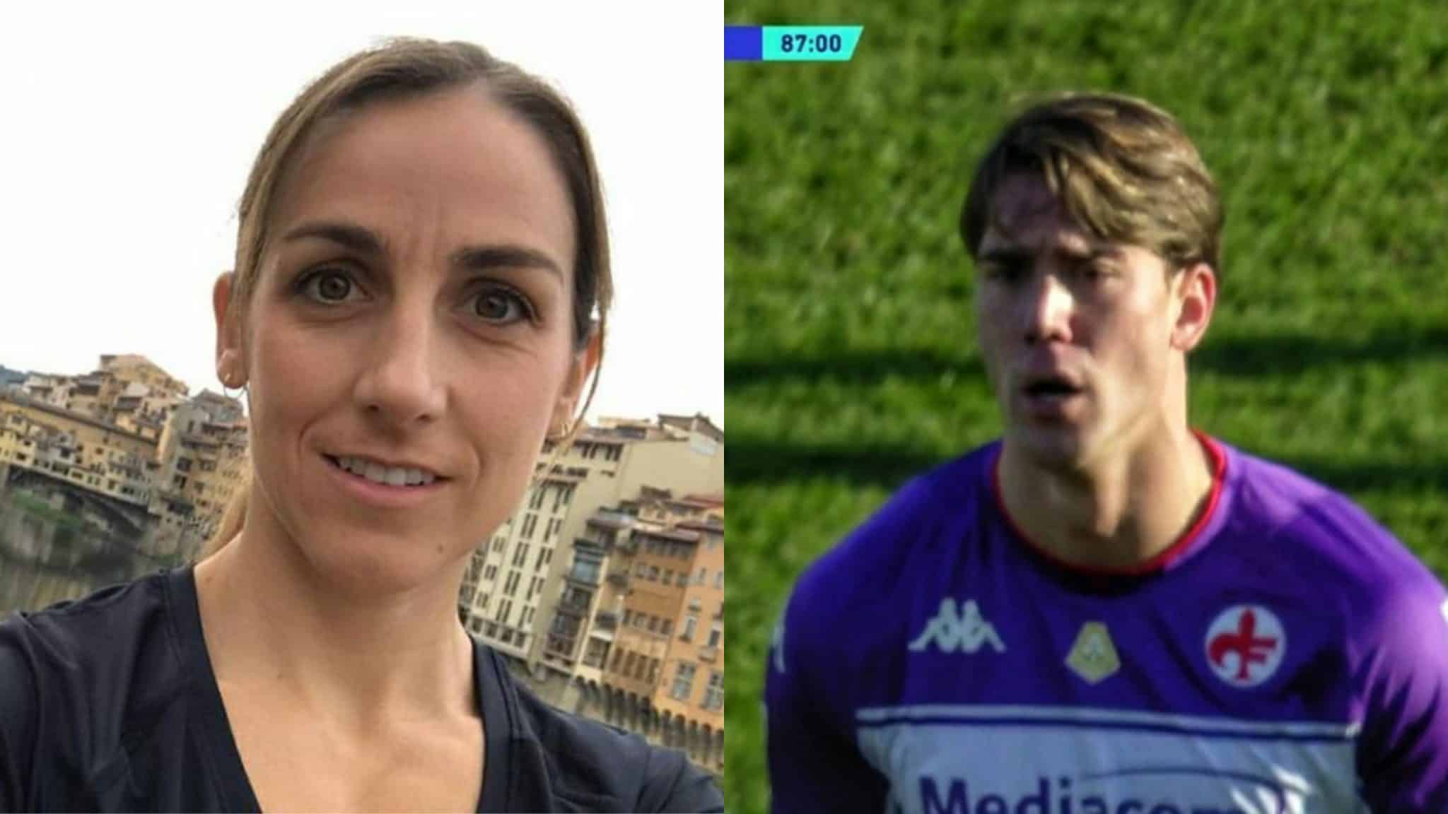 Rocio Rodriguez: “Non mi è piaciuta la reazione di Vlahovic al cambio, non è bello per chi entra”