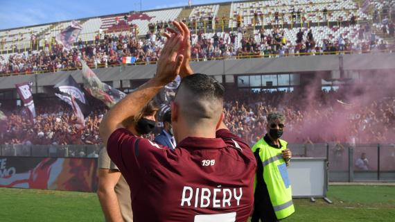 Ribery ci ripensa, Sabatini lo chiama e lo convince, resterà alla Salernitana fino a fine stagione
