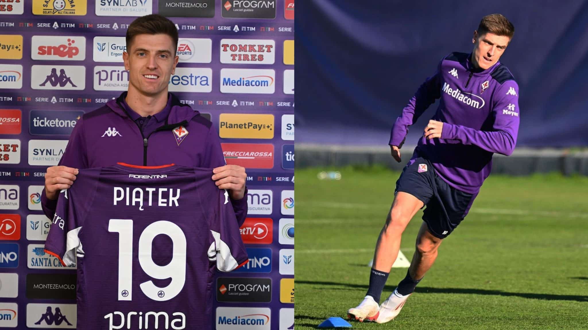 (FOTO): Piatek annuncia oggi: “Primo allenamento con il gruppo”. Inizia la sua avventura