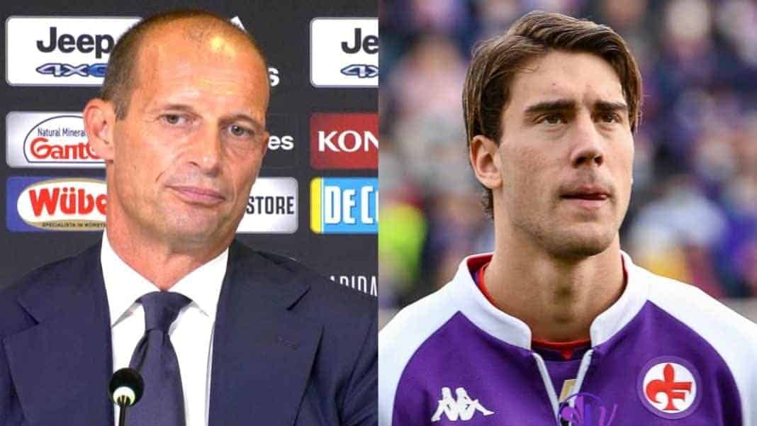 Allegri esclude l’arrivo di Vlahovic: “La nostra rosa rimarrà questa, non so più come dirlo”