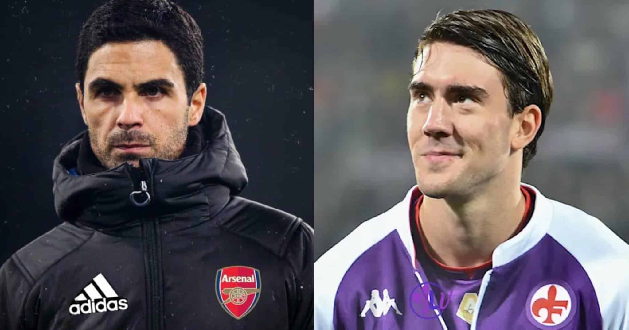 Arteta: “Dobbiamo prendere Vlahovic se possiamo permettercelo. Perchè aspettare l’estate?”