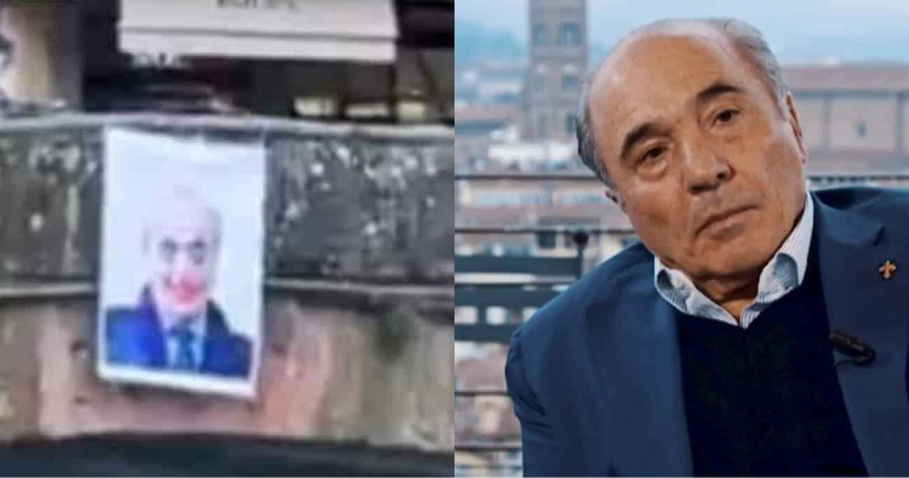 Radio Bruno, Commisso arrabbiato per lo striscione affisso contro di lui su Ponte Vecchio