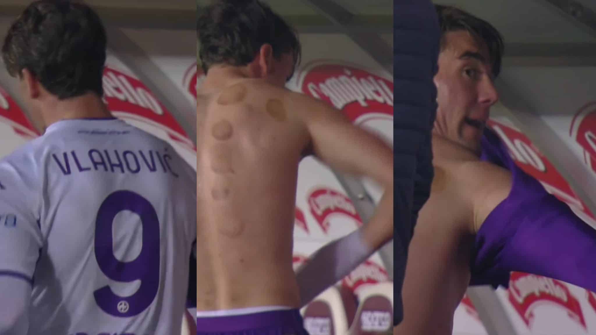 Vlahovic è una furia al momento del cambio, valanga di parole piene di rabbia in panchina