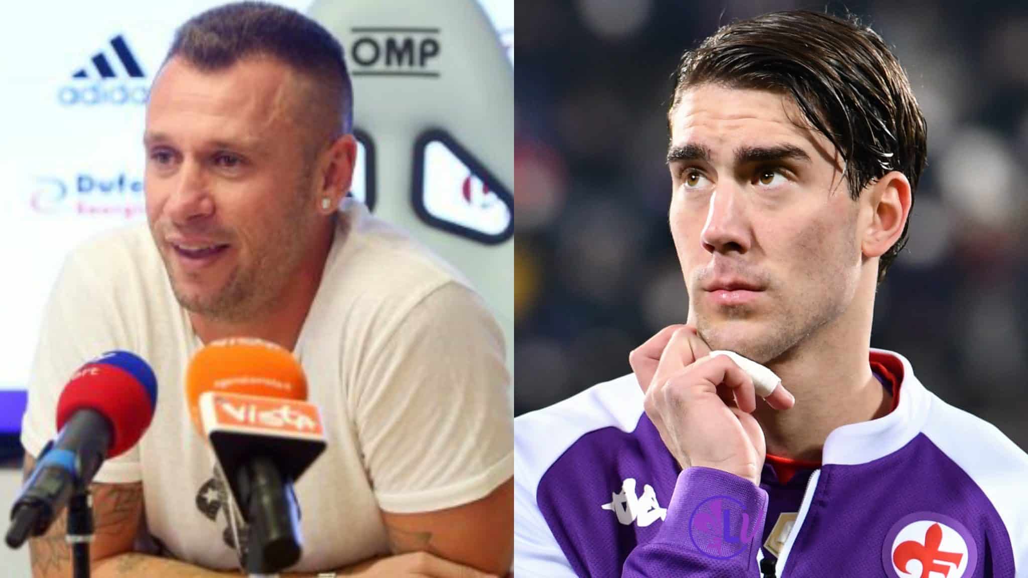 La Bobo TV si divide su Vlahovic, Cassano frena: “Farà come Lukaku, non è da top club, è facile ora”