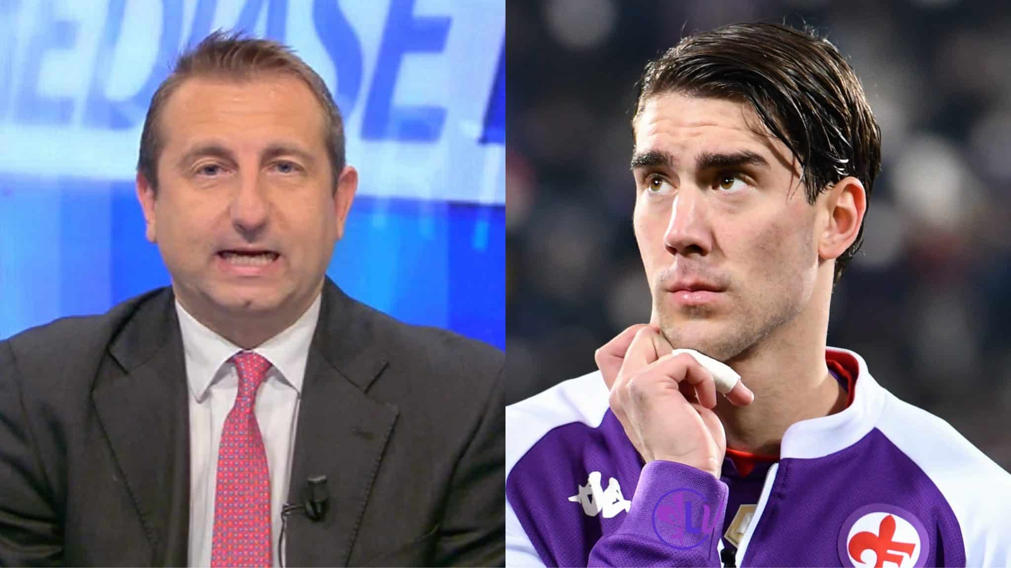 Ceccarini rivela: “Nemmeno la Juventus si aspettava di poter prendere già a gennaio Vlahovic”