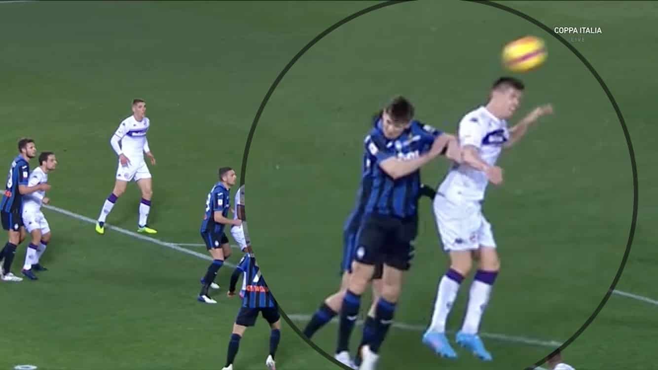 Regolare il 3-2 di Milenkovic, ok i due rigori viola. L’espulsione di Quarta è giusta. La moviola