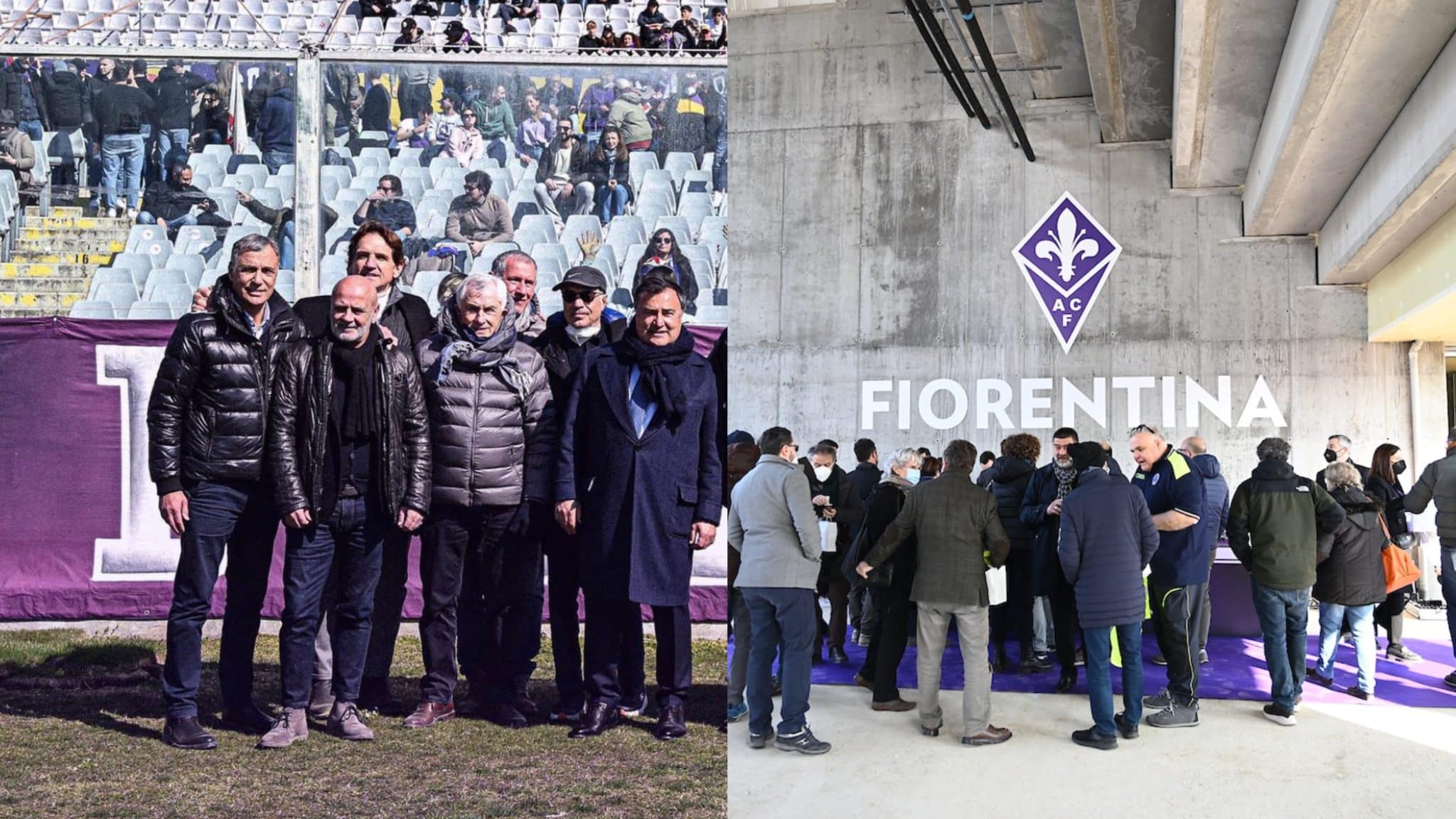 Glorie viola in visita al Viola Park: Barone gli ha regalato bulloni e maglia personalizzata