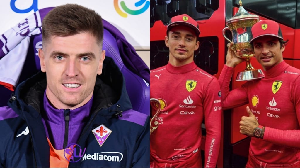 Strano ma vero, Piatek esulta per la Ferrari: “Siamo tornati”. Il bomber viola ama la rossa italiana