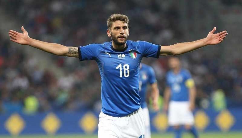 Gazzetta: “Berardi flop contro la Macedonia, il suo valore di mercato si abbassa di almeno 10 milioni”
