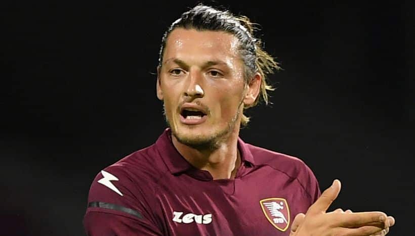 Al 9′ Salernitana in vantaggio contro la Fiorentina all’Archi. In gol Djuric