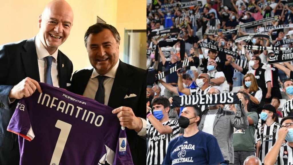 Tifosi Juventus non l’hanno presa bene: “Infantino non può dire quella frase a favore della Fiorentina”
