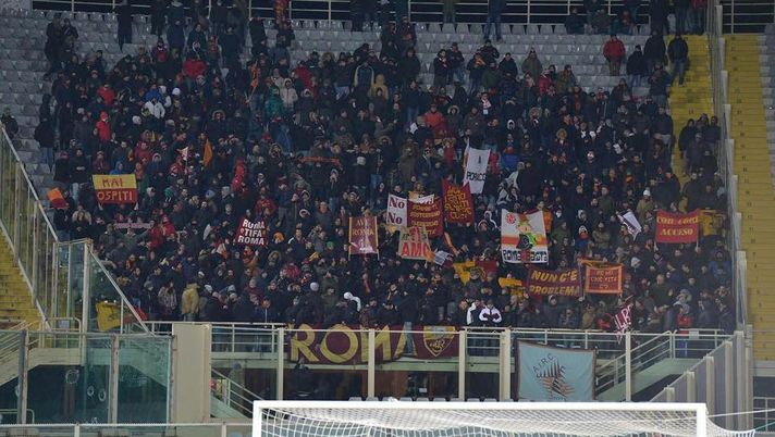 Esodo dei tifosi della Roma a Firenze. Esaurito il settore ospiti, romani anche in Ferrovia e Maratona?
